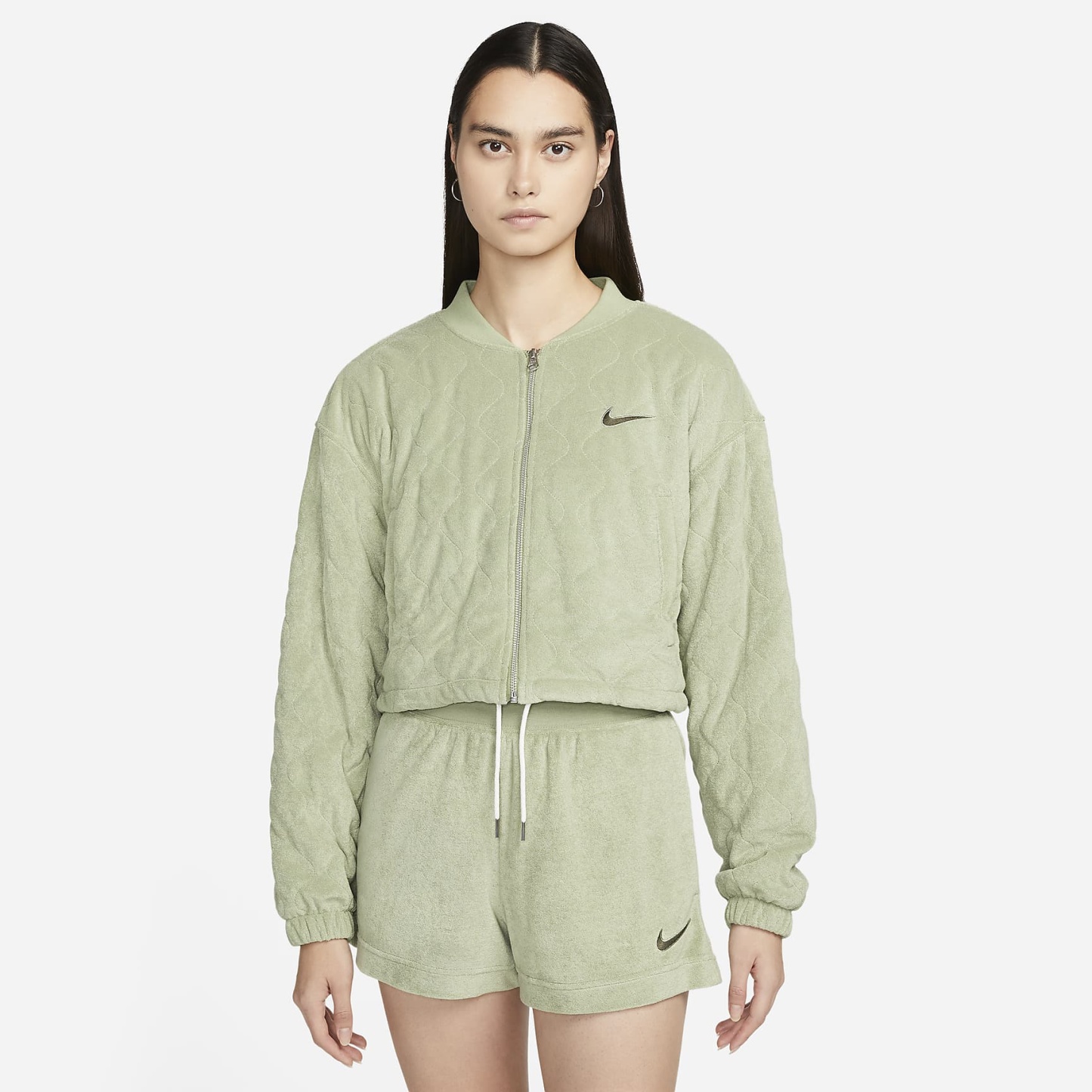 Sportswear - Women's Terry Quilted Jacket