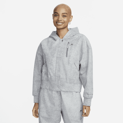 Forward Bomber Jacket - Women's Hooded Jacket