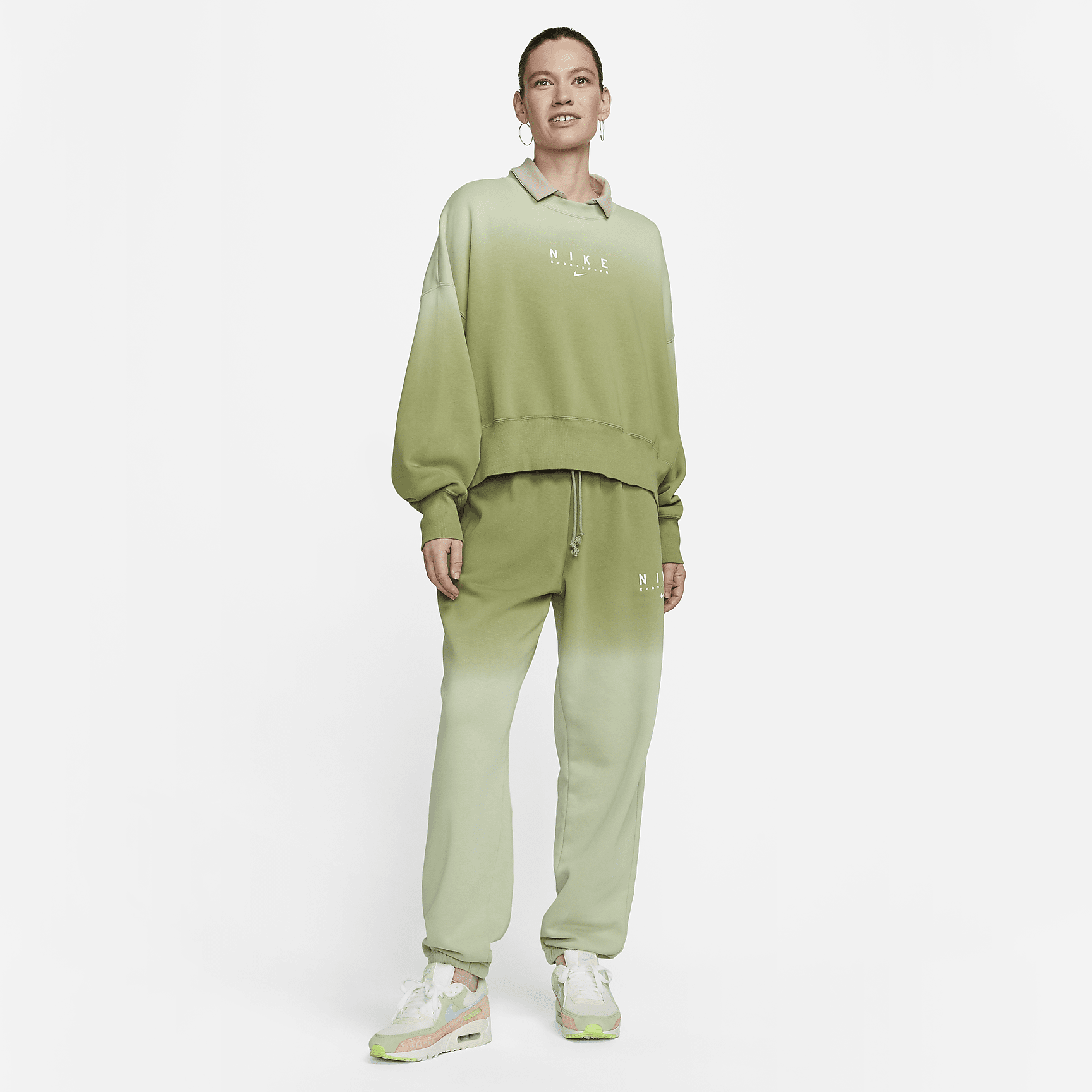 Sportswear Phoenix Fleece - Women's High-Waisted Oversized Sweatpants