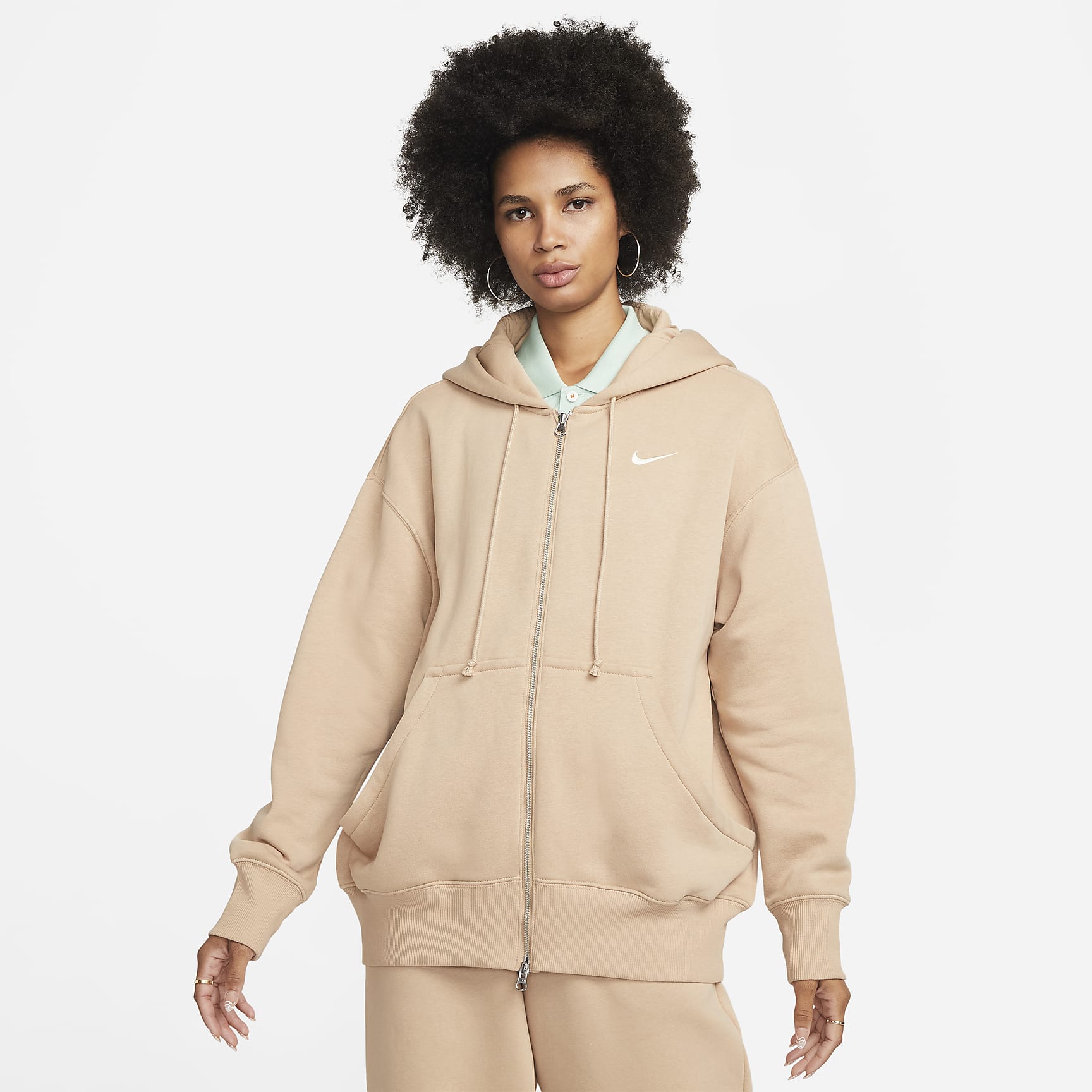 Sportswear Phoenix Fleece - Women's Oversized Full-Zip Hoodie