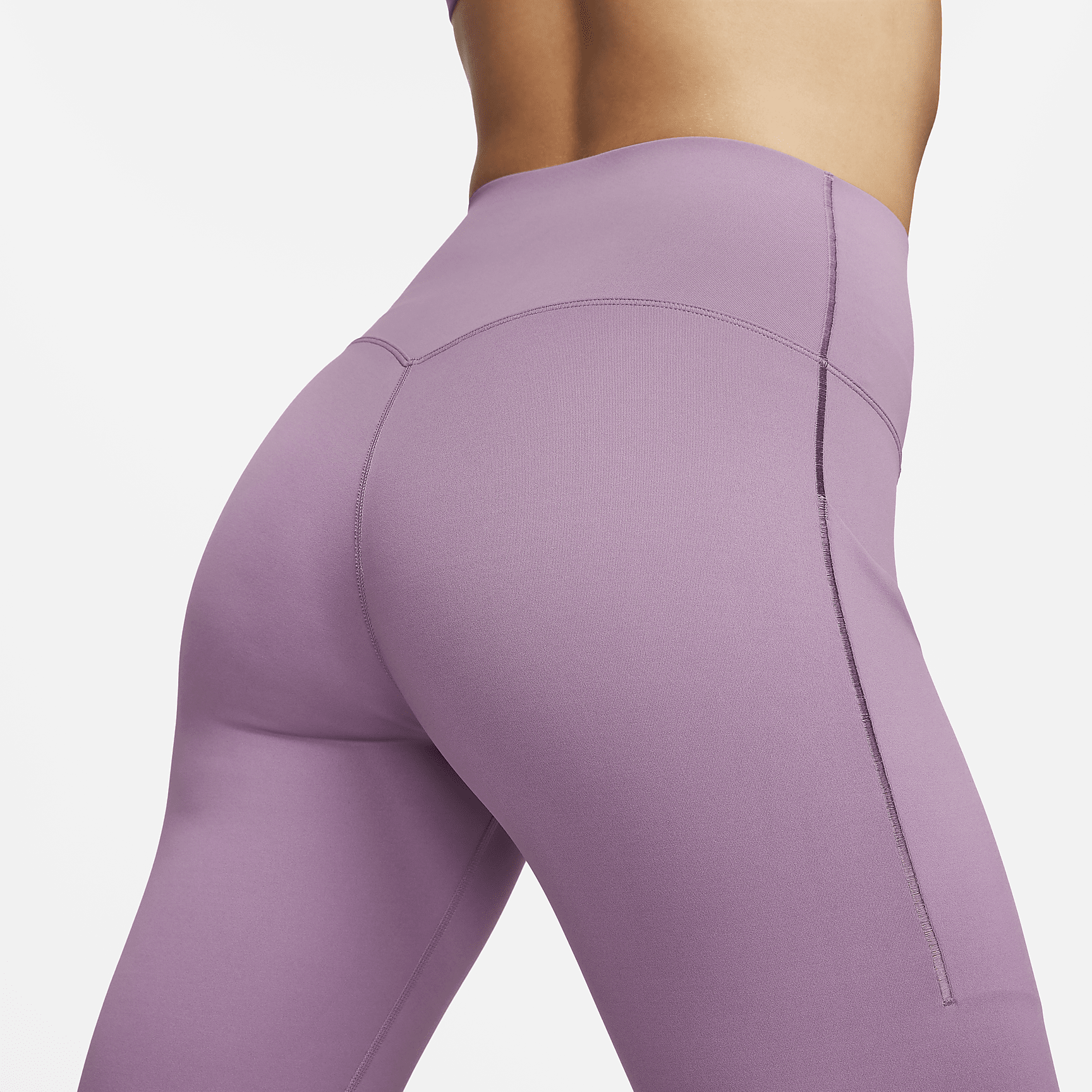 Universa - Women's Medium-Support High-Waisted Full-Length Leggings with Pockets