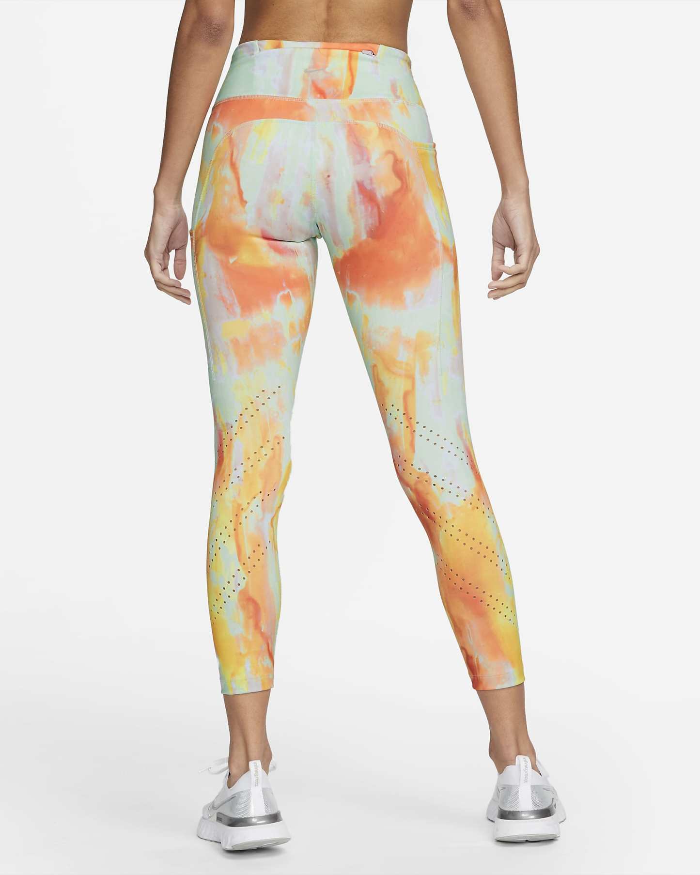 Women's Mid-Rise 7/8 Pocket Running Leggings