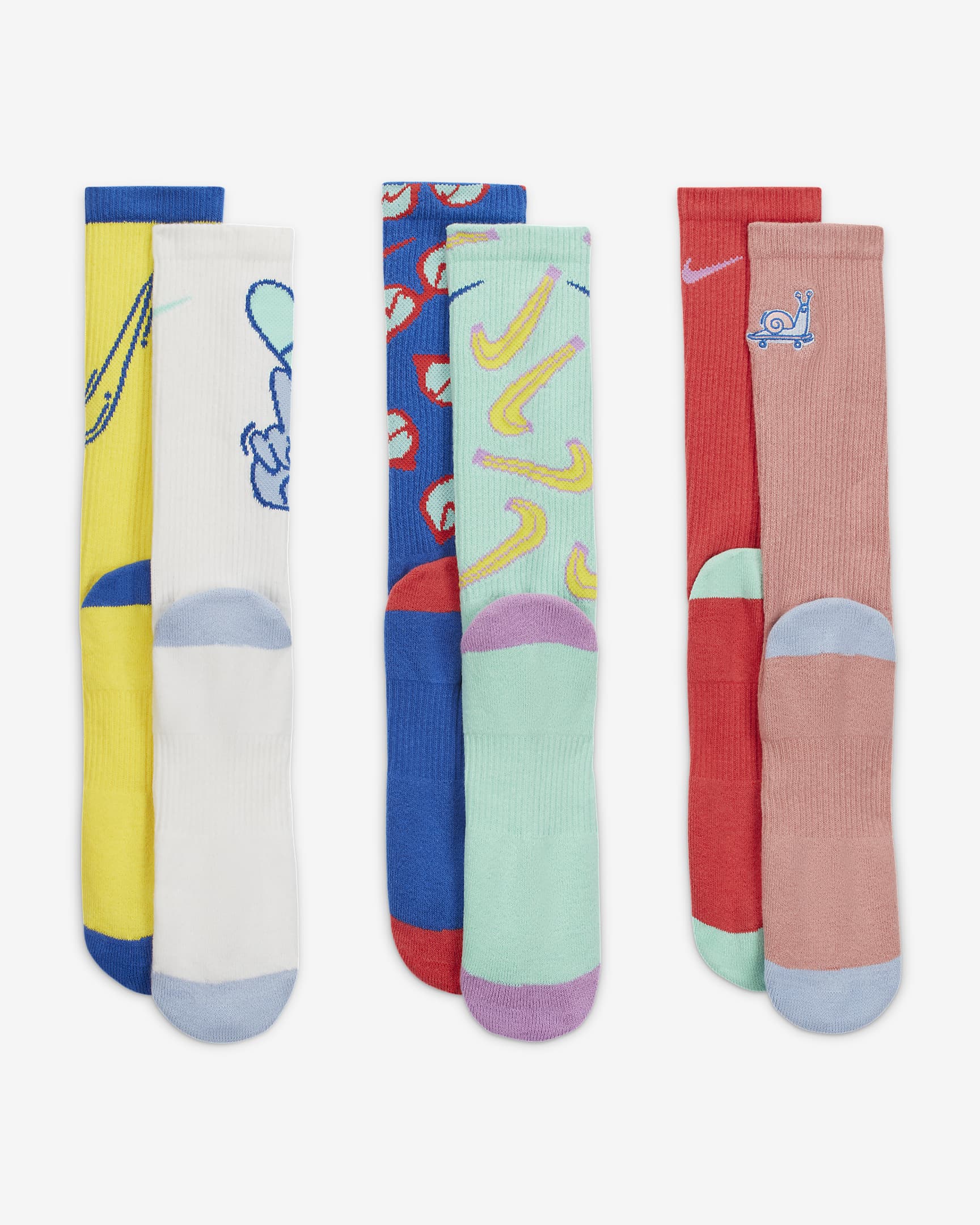 Cushioned Crew Socks (3 Ps)