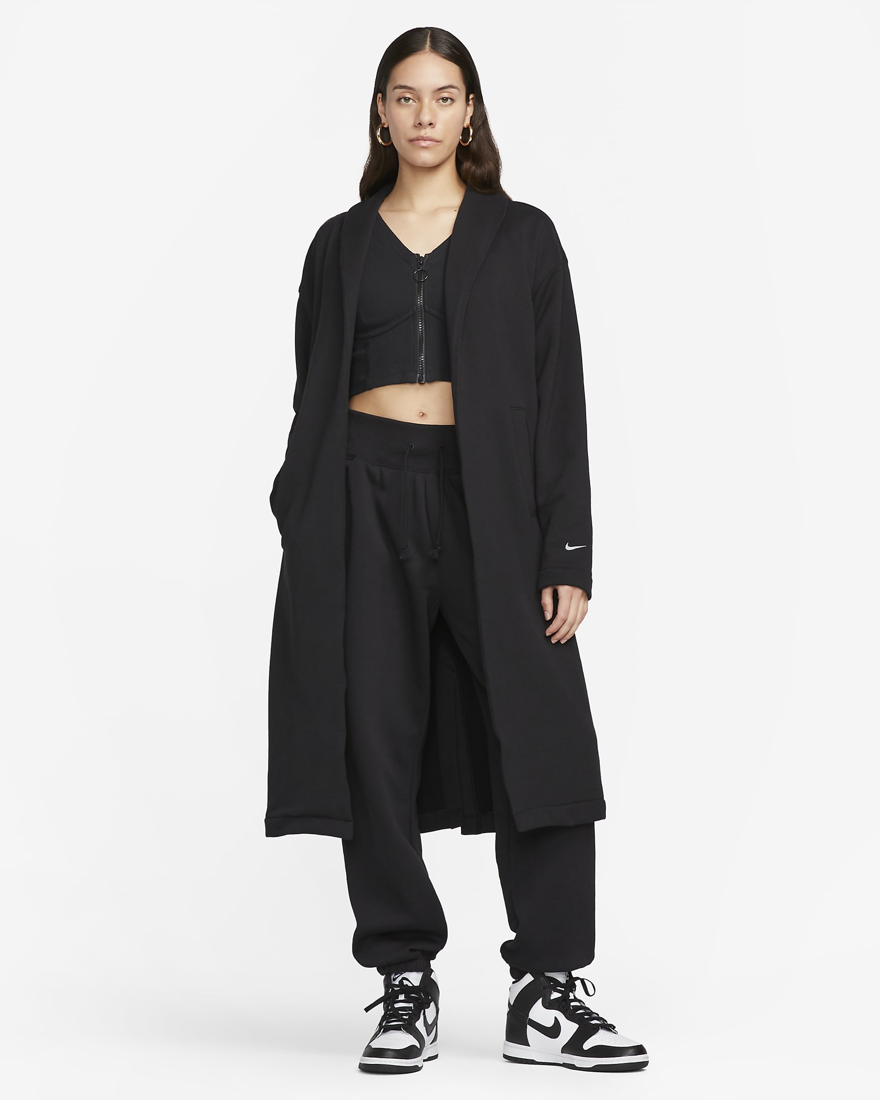 Women's Oversized French Terry Duster