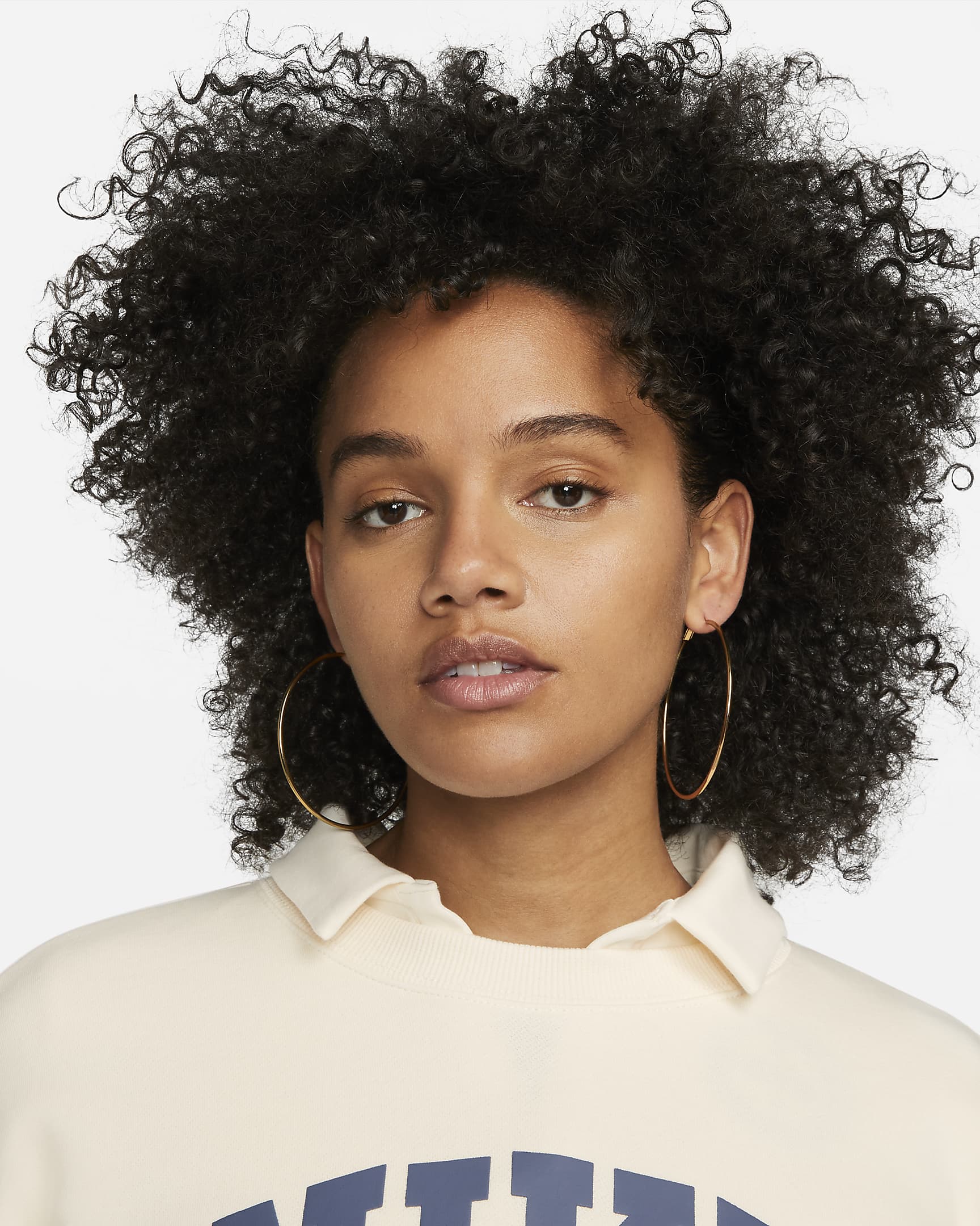 Women's Oversized Crew-Neck Sweatshirt