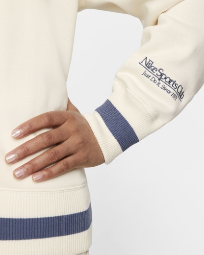 Women's Oversized Crew-Neck Sweatshirt