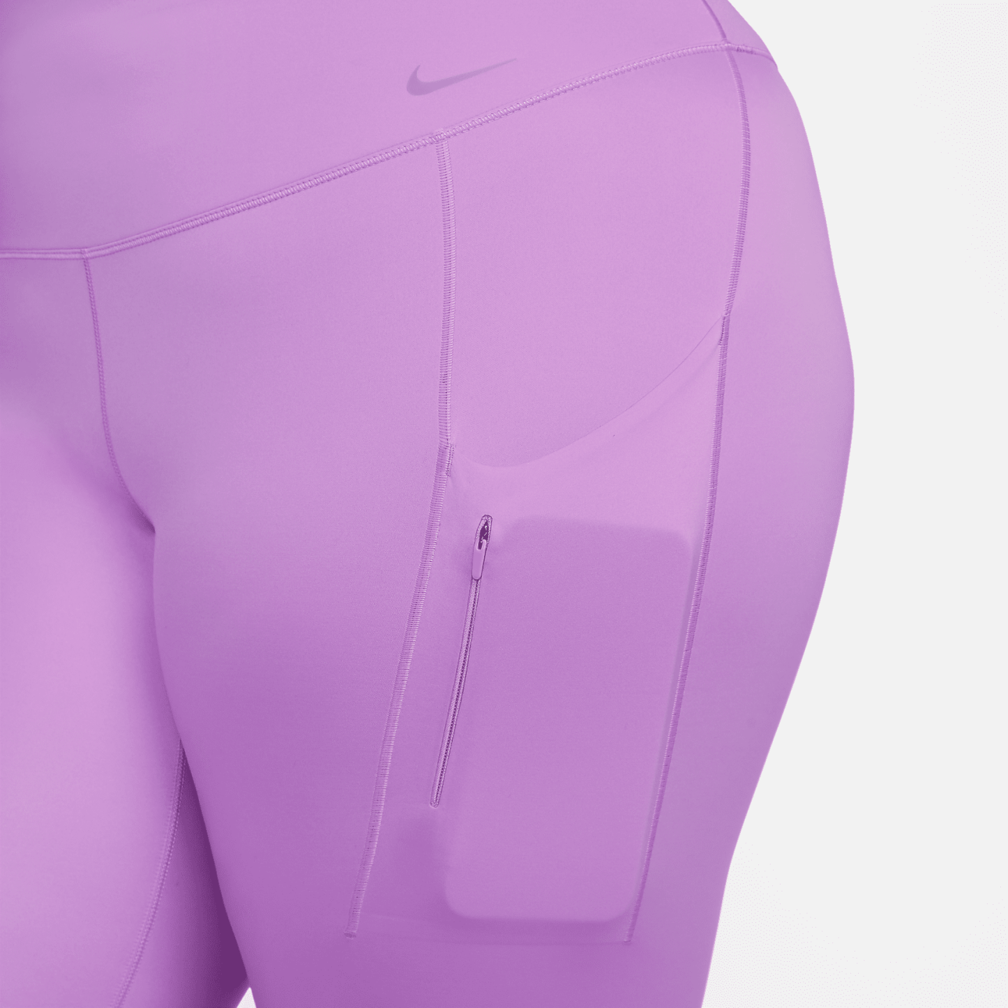 Go - Women's Firm-Support High-Waisted Cropped Leggings with Pockets (Plus Size)