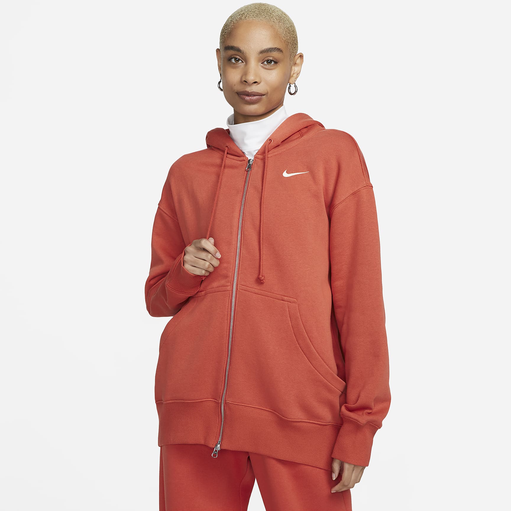 Sportswear Phoenix Fleece - Women's Oversized Full-Zip Hoodie