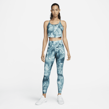 One - Women's High-Waisted 7/8 Allover Print Leggings