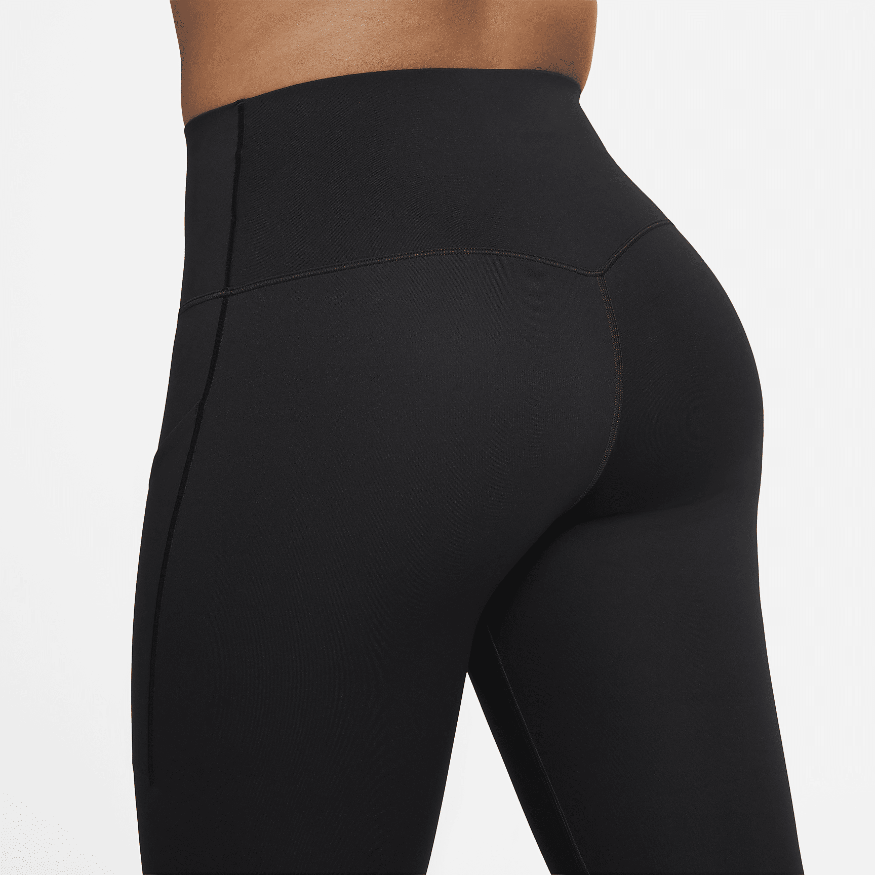 Universa - Women's Medium-Support High-Waisted Cropped Leggings with Pockets