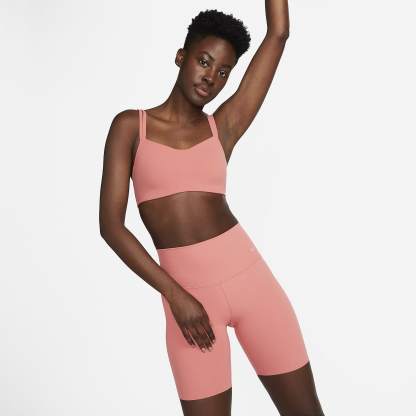 Zenvy - Women's Gentle-Support High-Waisted 8" Biker Shorts