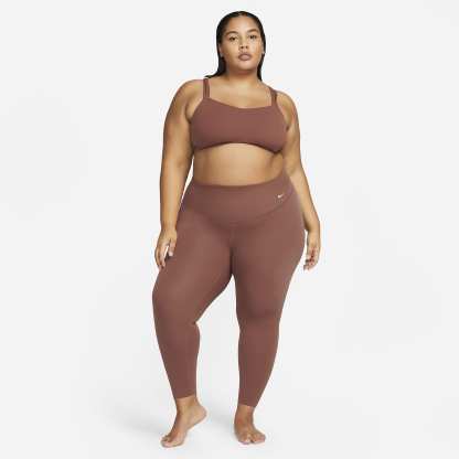Zenvy - Women's Gentle-Support High-Waisted 7/8 Leggings (Plus Size)