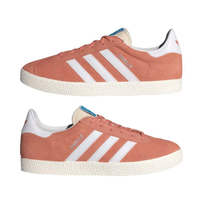 adithtdas Girl's Gazelle Wonder Clay/Cloud White/Core White