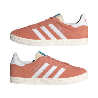 adithtdas Girl's Gazelle Wonder Clay/Cloud White/Core White