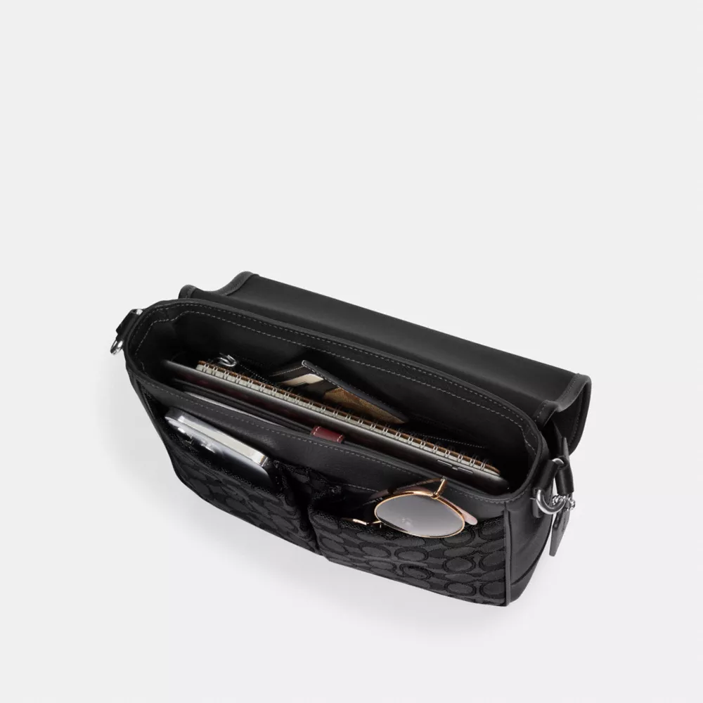 Sprint Map Bag 25 In Signature Jacquard