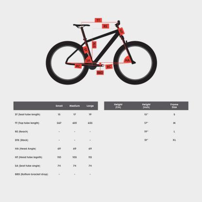 JAttgMIS-Divide Hardtail Mountain Bike