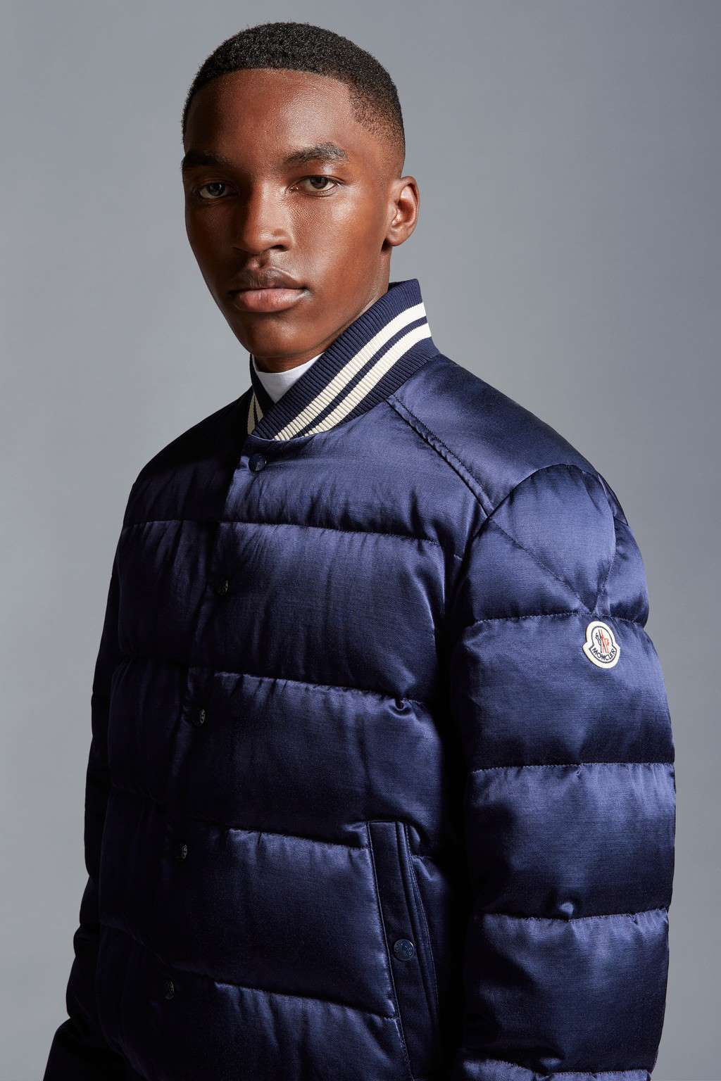 Veste bomber plongeante