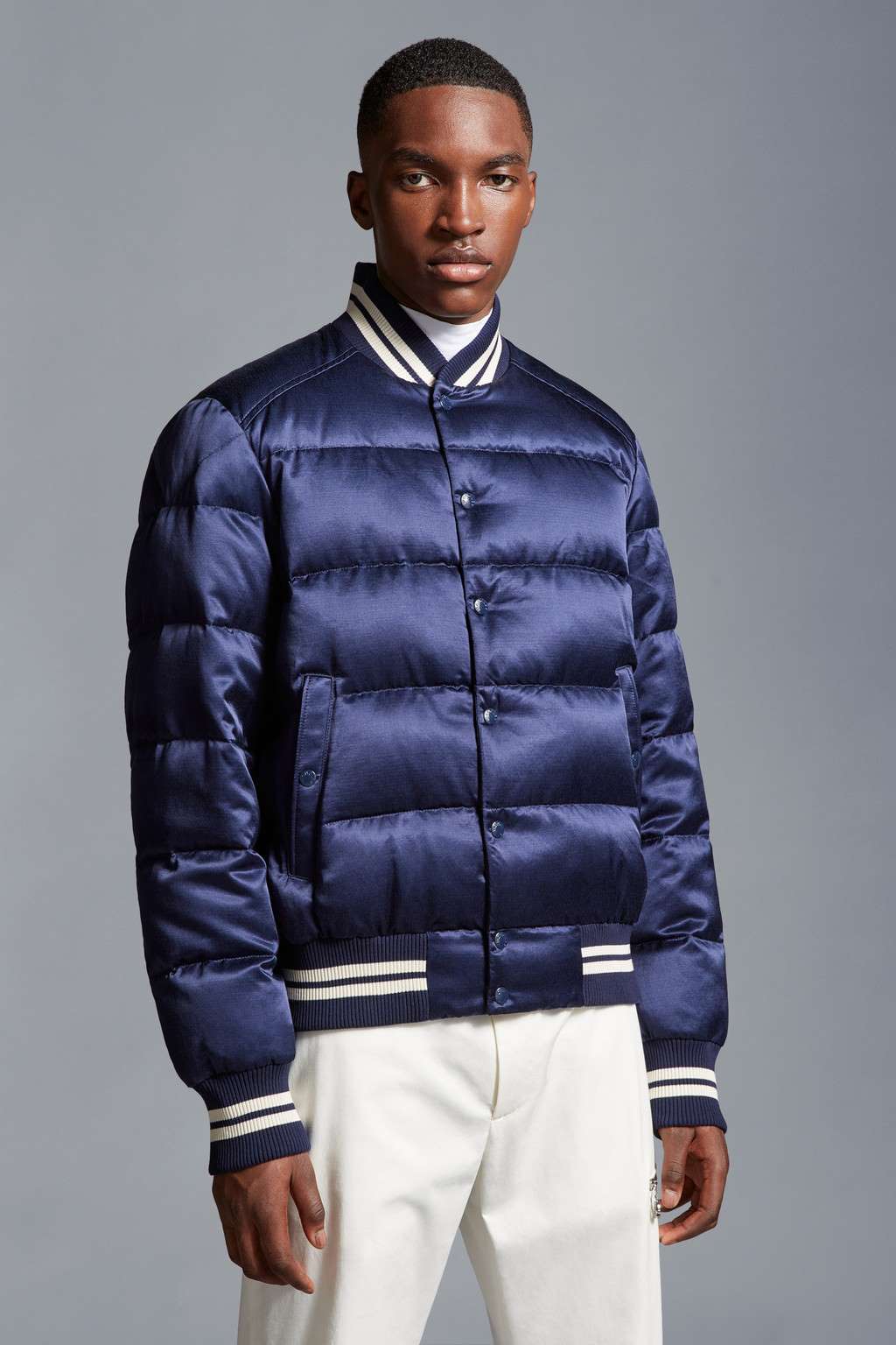 Veste bomber plongeante