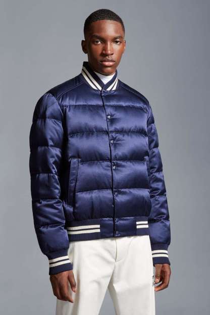 Veste bomber plongeante