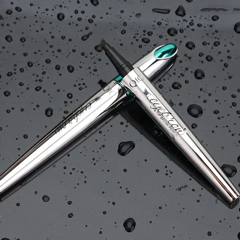 😍3D Waterproof Microblading Eyebrow Pen 4 Fork Tip Tattoo Pencil-🎉BUY 1 GET 1 FREE( 2 PCS)🎉