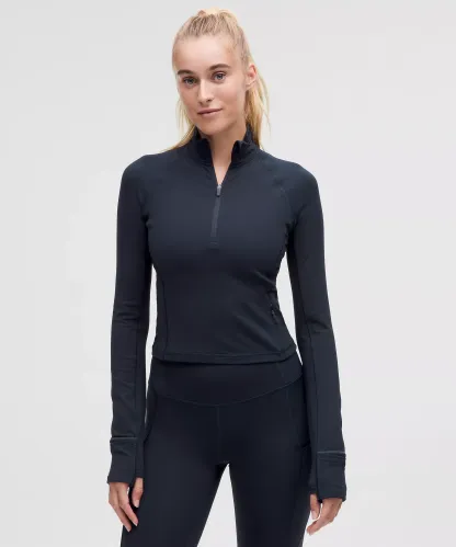 Lululemon 女士It's Rulu 升級版短版半拉鍊上衣