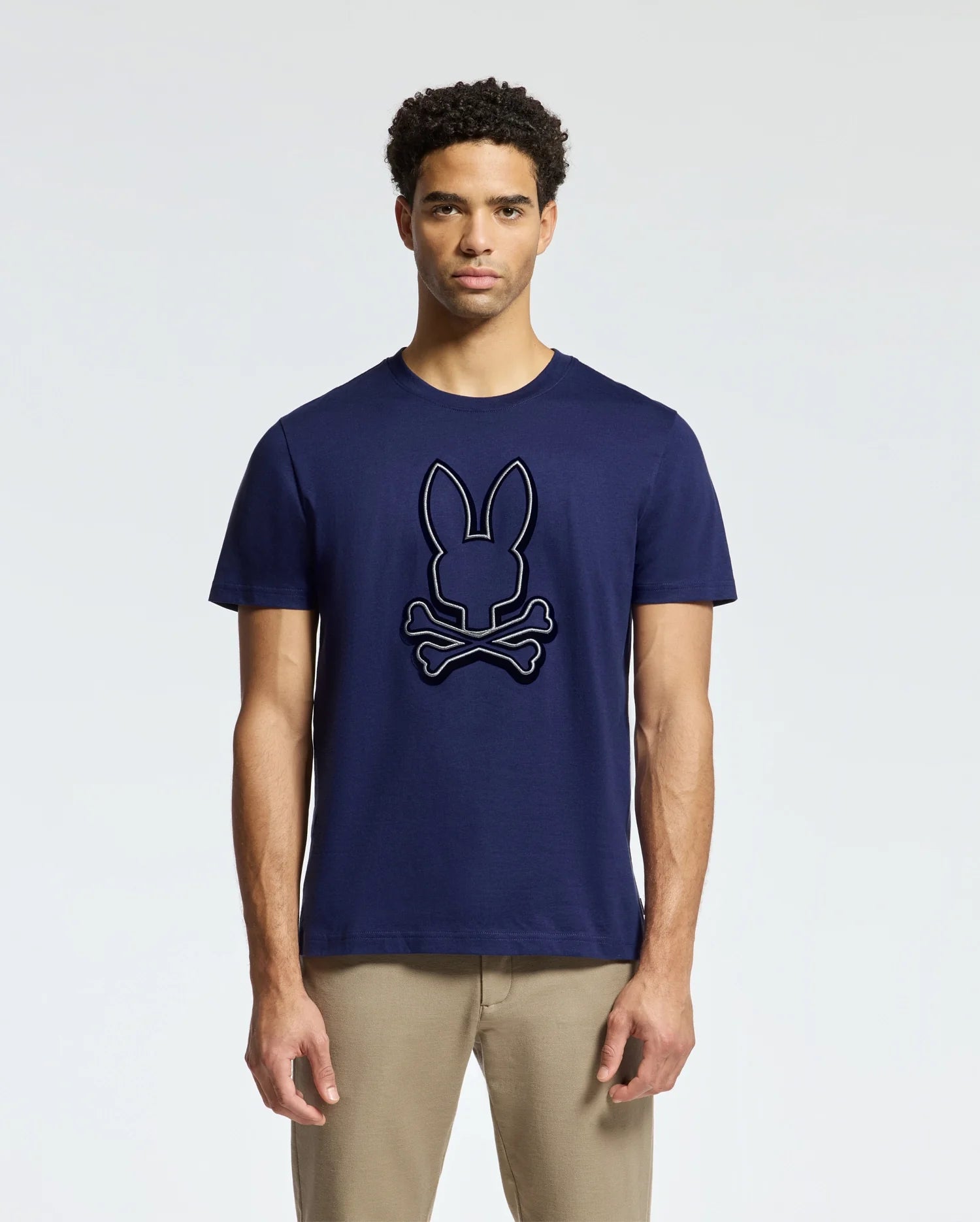 Psycho Bunny 男士 Alexander 圖案 T 恤
