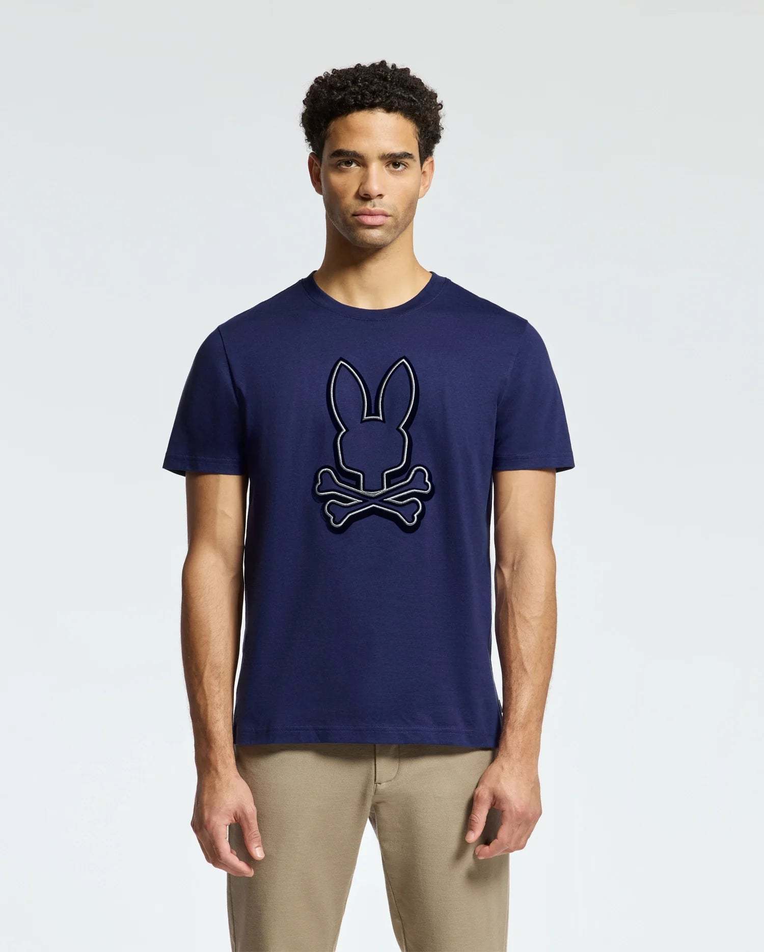 Psycho Bunny 男士 Alexander 圖案 T 恤