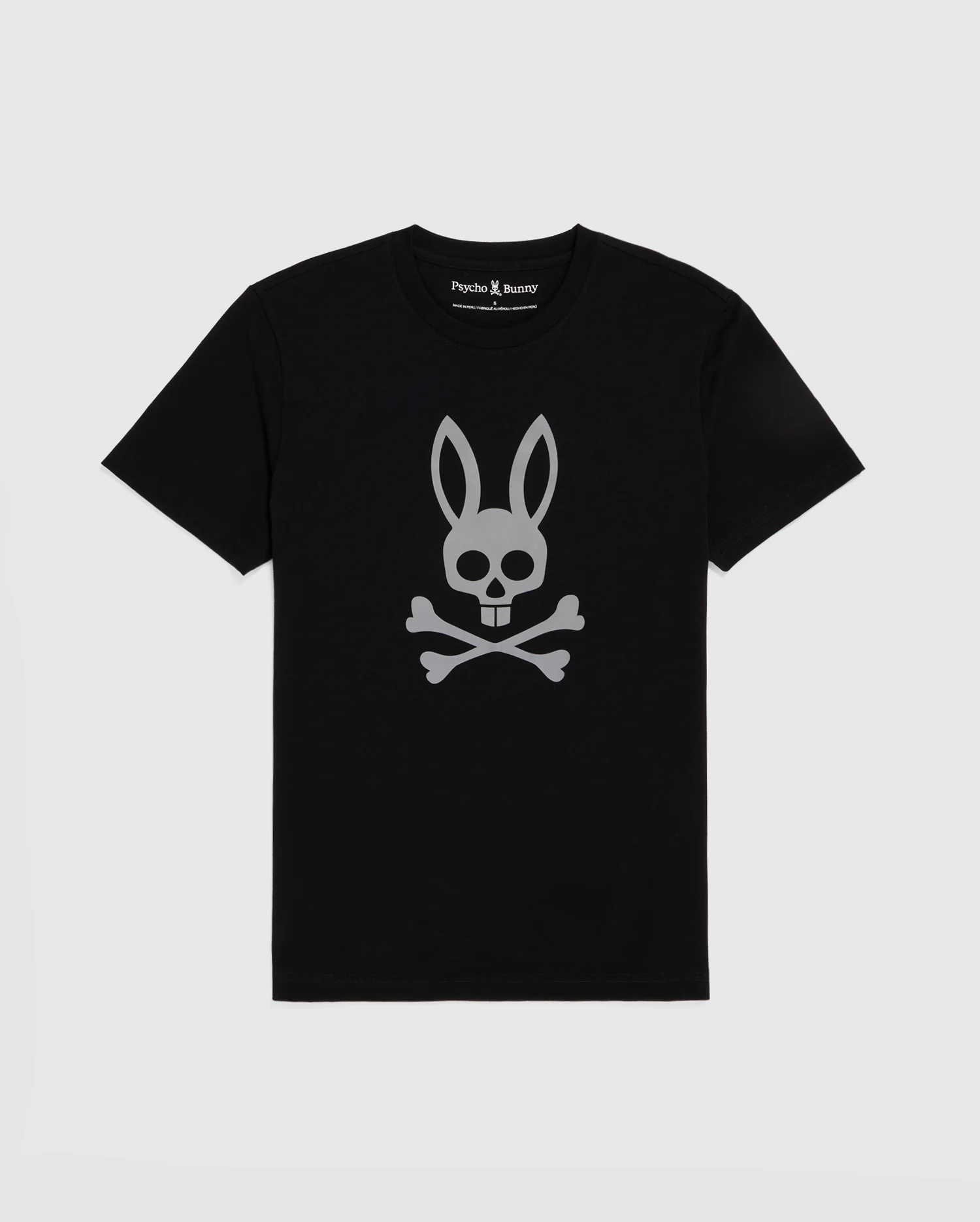 Psycho Bunny 男士 Woodstock 反光圖案 T 恤