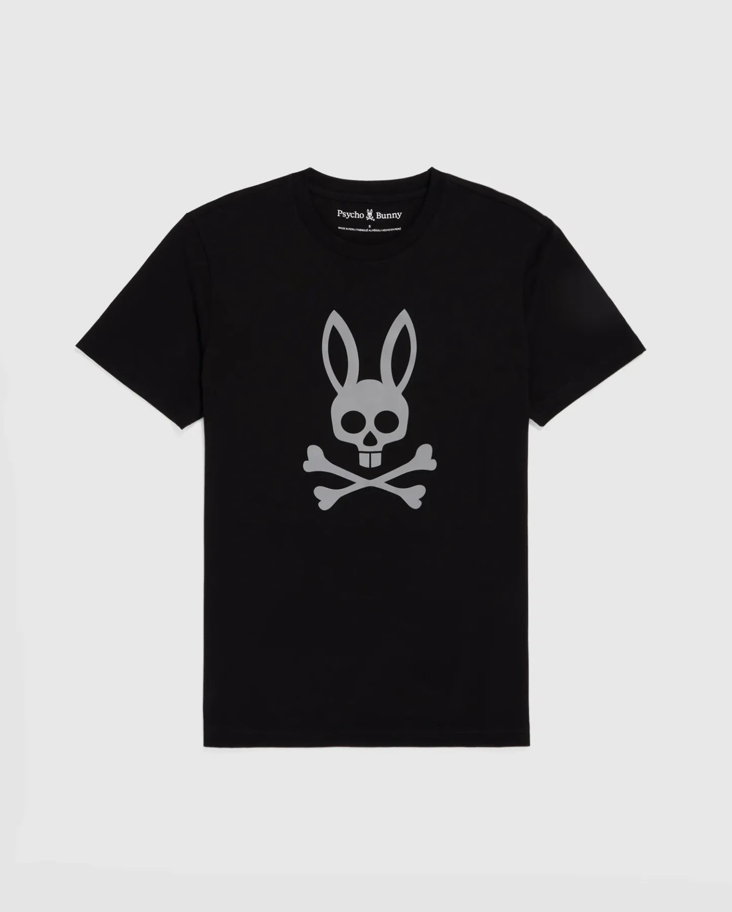 Psycho Bunny 男士 Woodstock 反光圖案 T 恤
