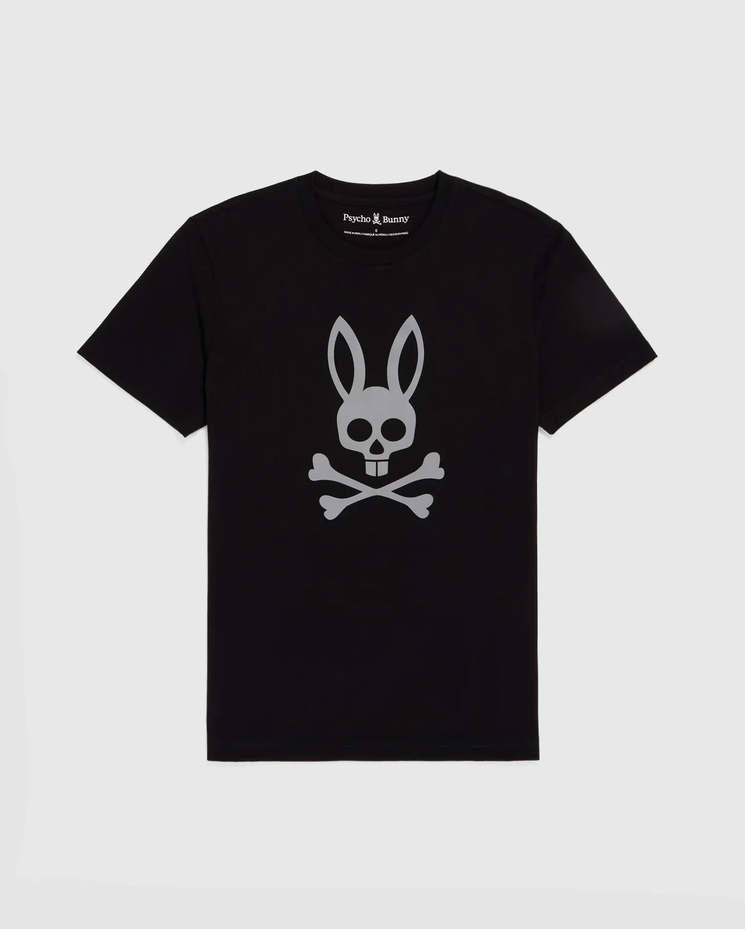 Psycho Bunny 男士 Woodstock 反光圖案 T 恤