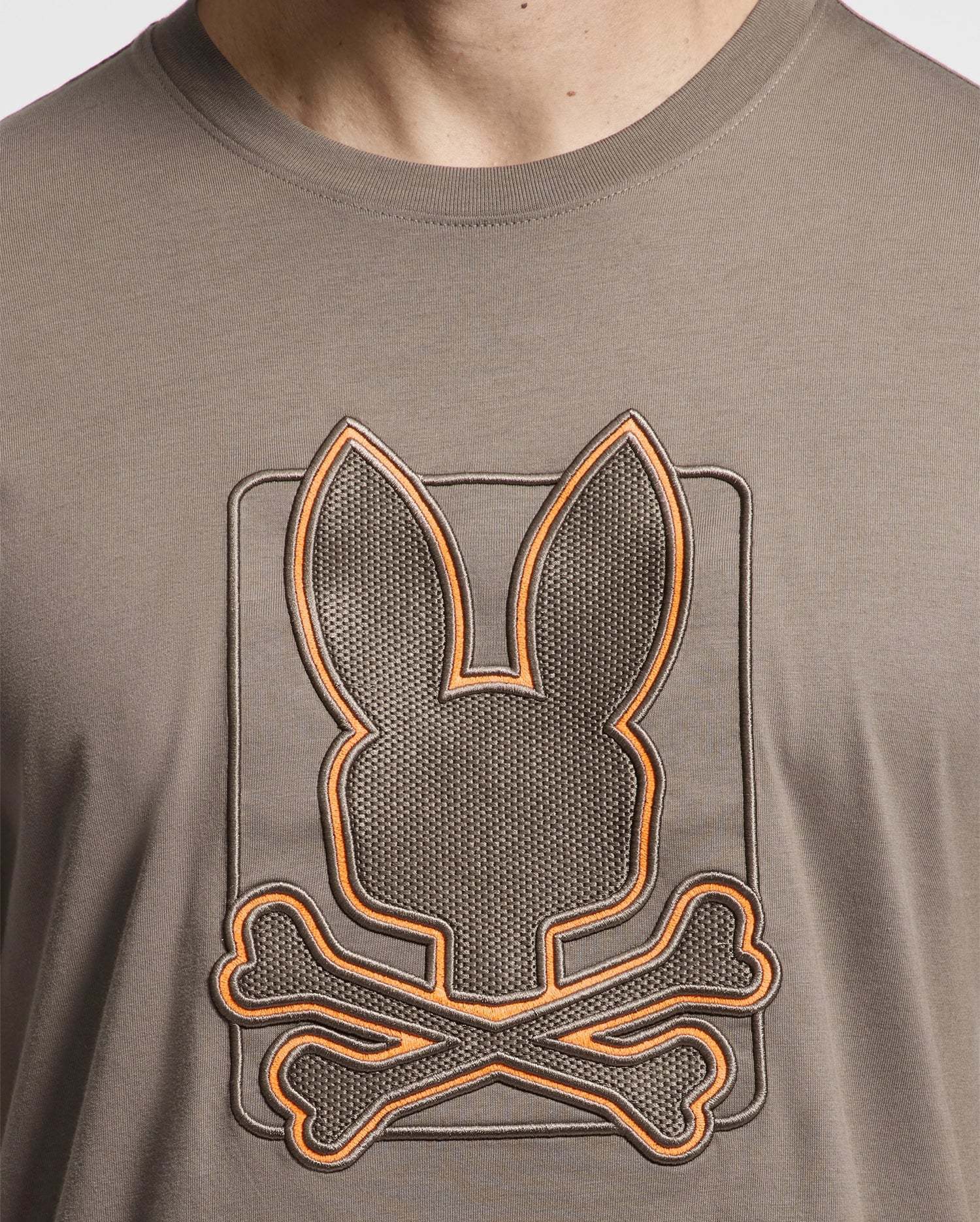 Psycho Bunny 男士 Pierce 刺繡圖案 T 恤