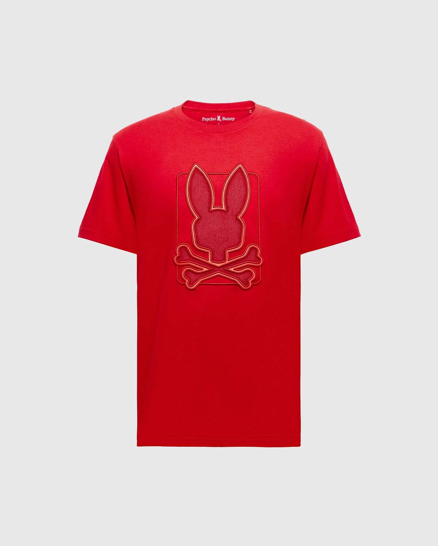 Psycho Bunny 男士 Pierce 刺繡圖案 T 恤