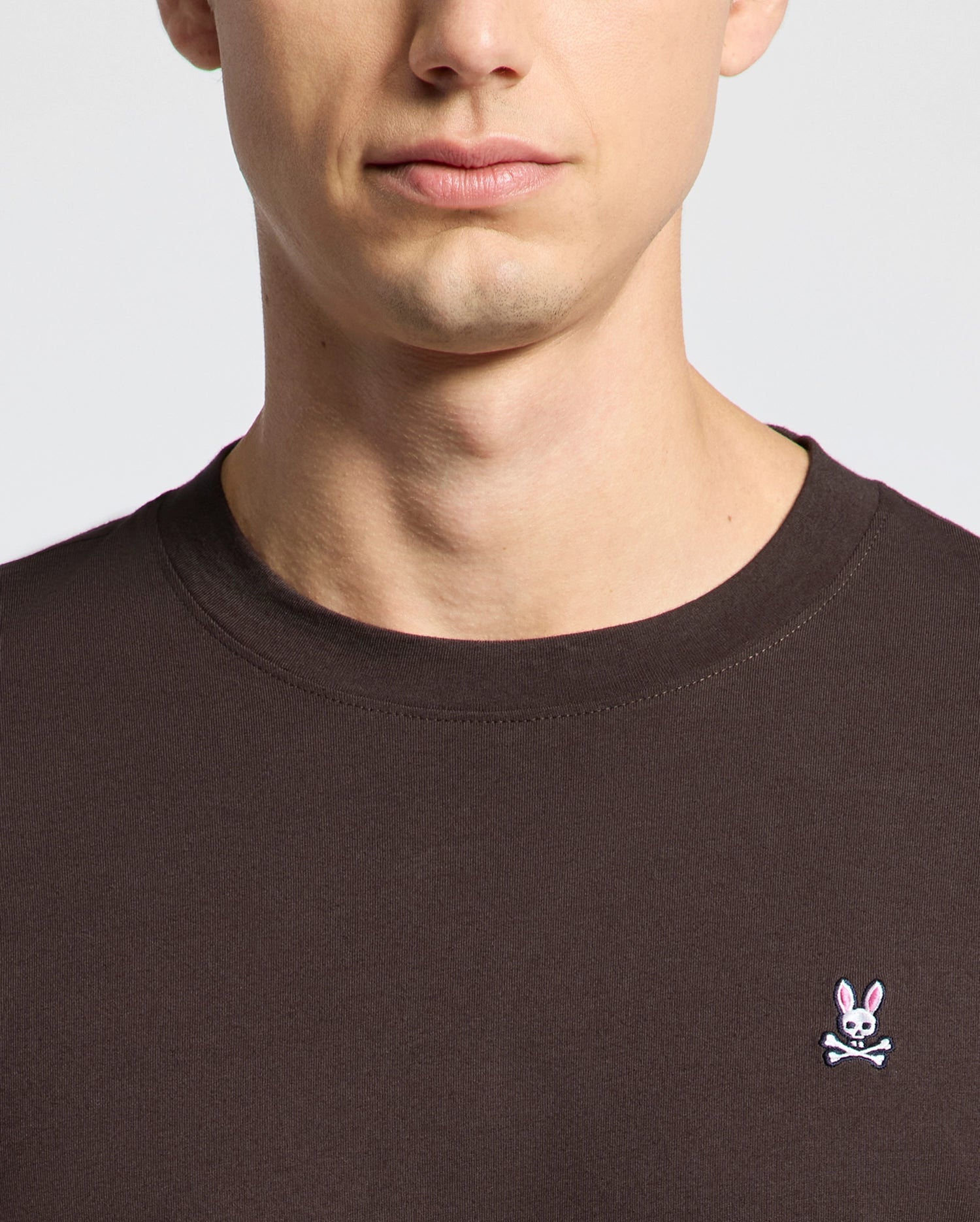 Psycho Bunny 男士 經典圓領 T 恤