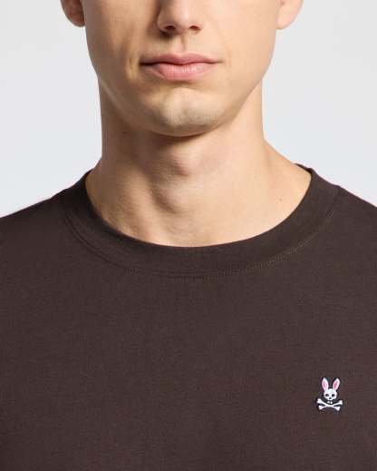 Psycho Bunny 男士 經典圓領 T 恤