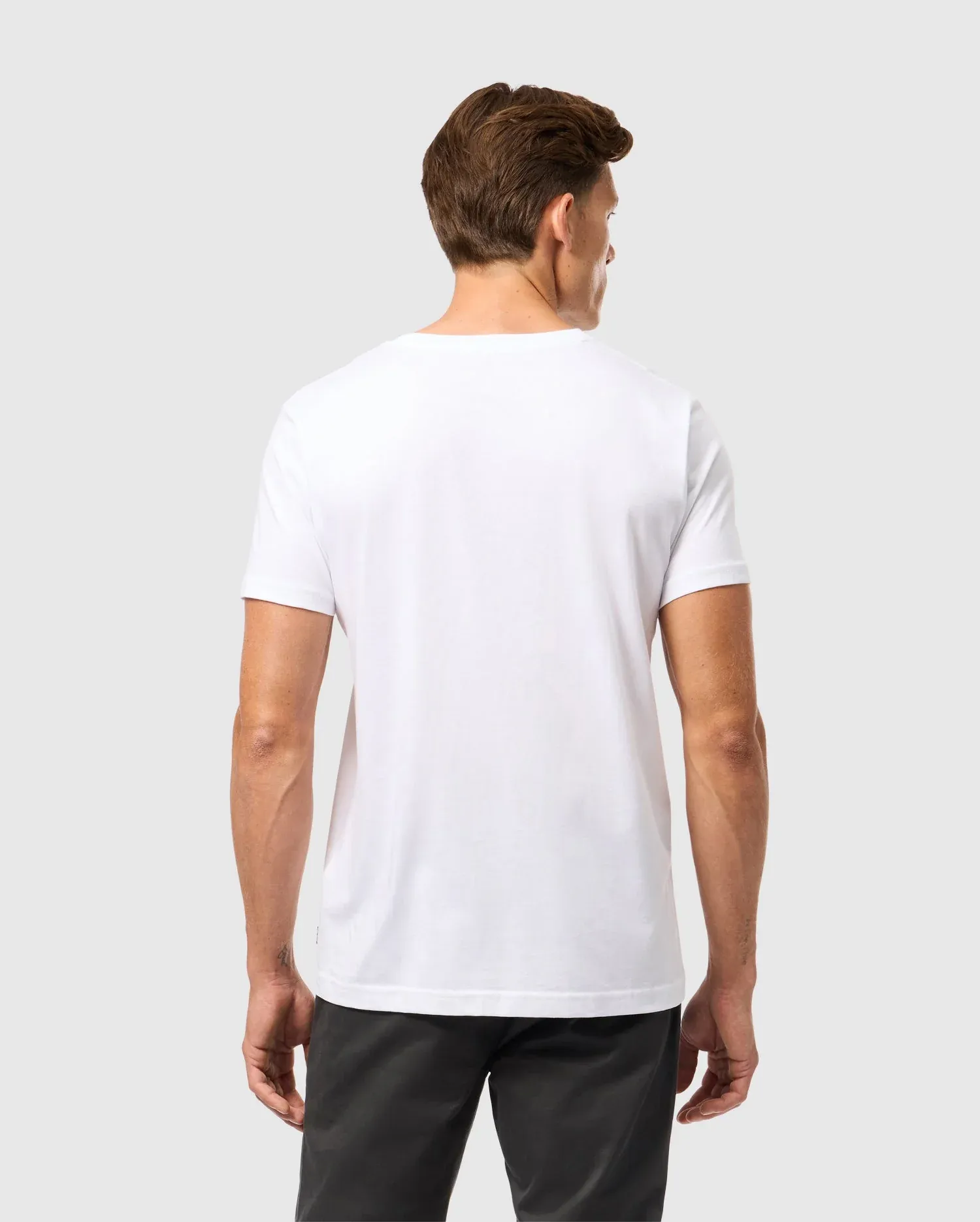 Psycho Bunny 男士 Kingston 圖案 T 恤