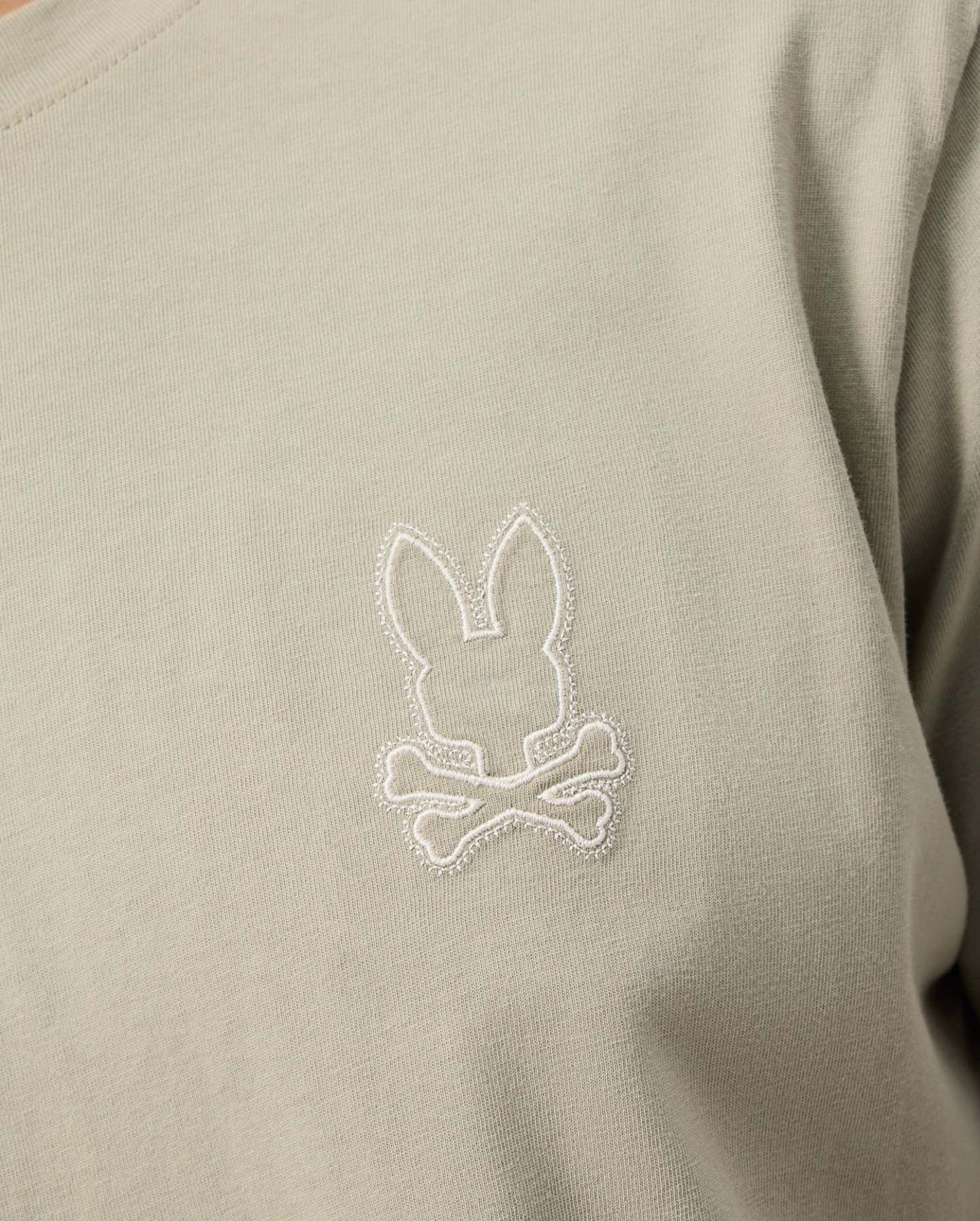 Psycho Bunny 男士 Pearland 背面圖案 T 恤