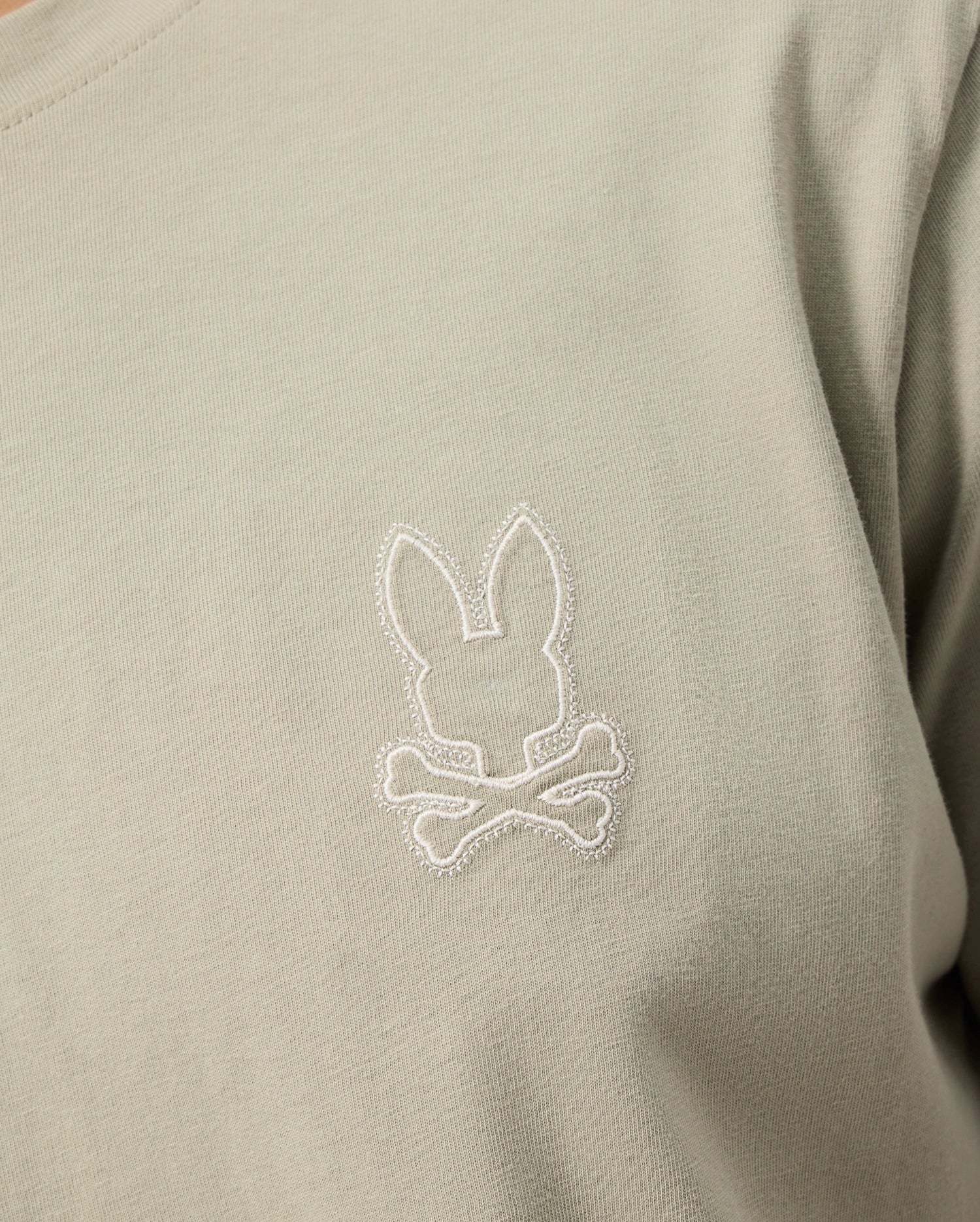 Psycho Bunny 男士 Pearland 背面圖案 T 恤