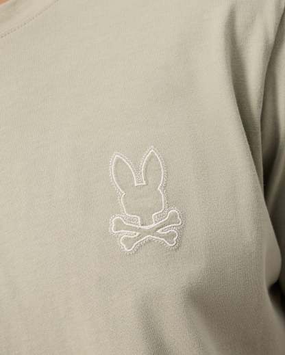 Psycho Bunny 男士 Pearland 背面圖案 T 恤