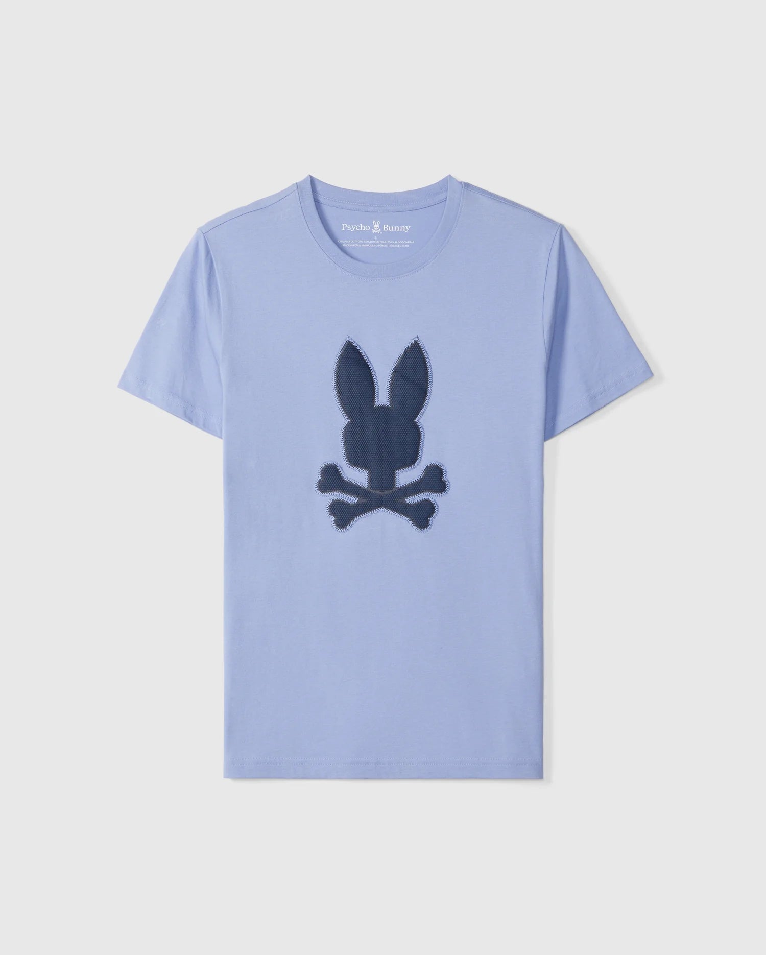 Psycho Bunny 男士 Riviera 圖案 T 恤