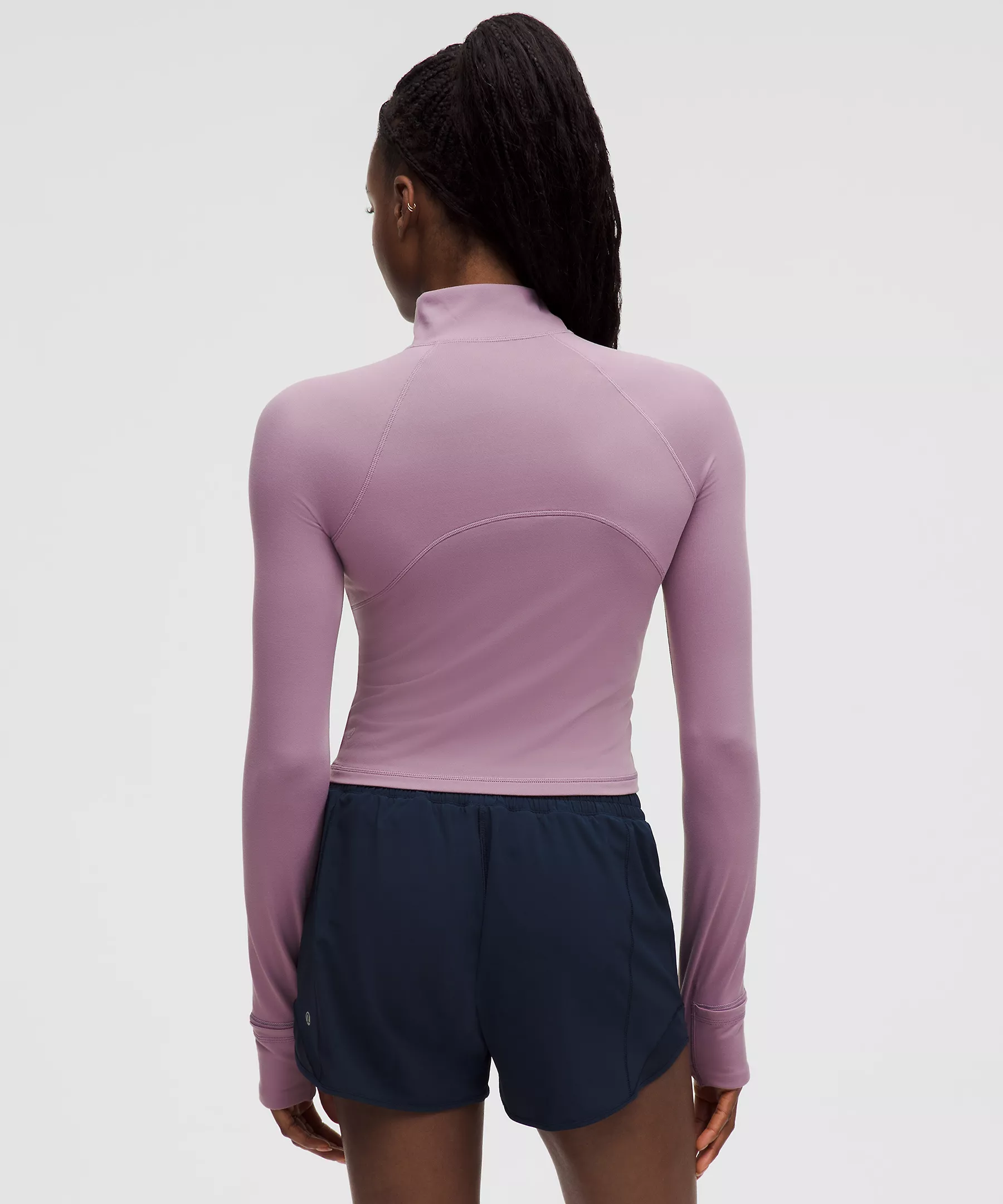 Lululemon 女士It's Rulu 升級版短版半拉鍊上衣