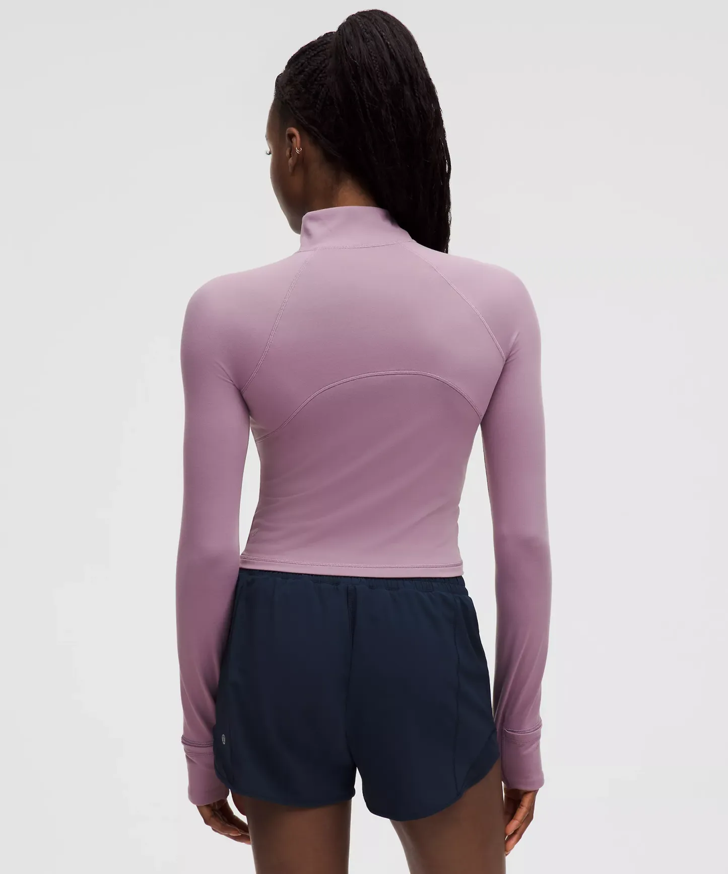 Lululemon 女士It's Rulu 升級版短版半拉鍊上衣