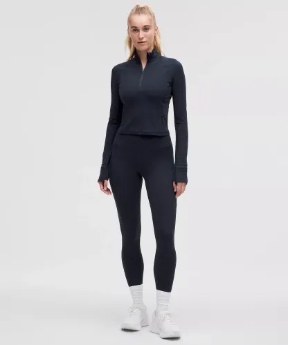 Lululemon 女士It's Rulu 升級版短版半拉鍊上衣