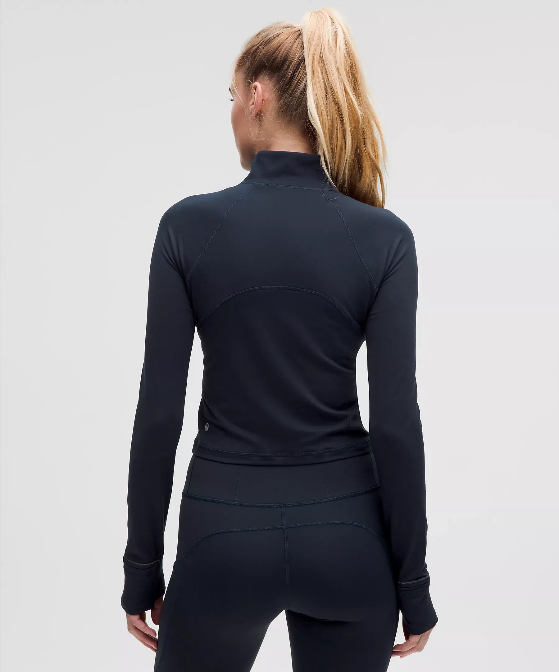 Lululemon 女士It's Rulu 升級版短版半拉鍊上衣