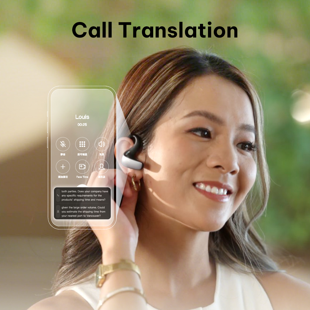 iFLYTEK AI Translation Earbuds | Simultaneous for 60+ Languages