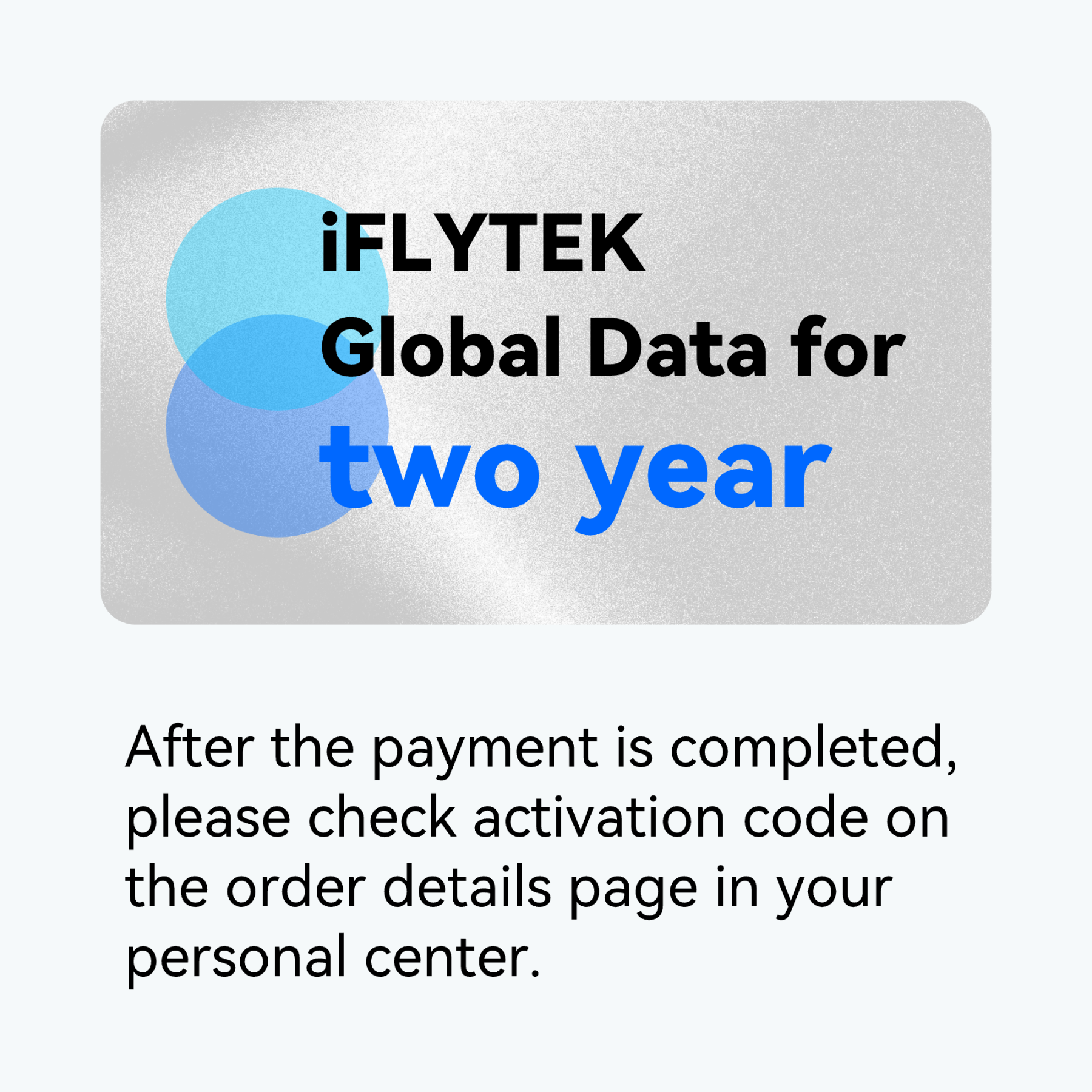 iFLYTEK Global Data, Support for 140+ countries and regions.