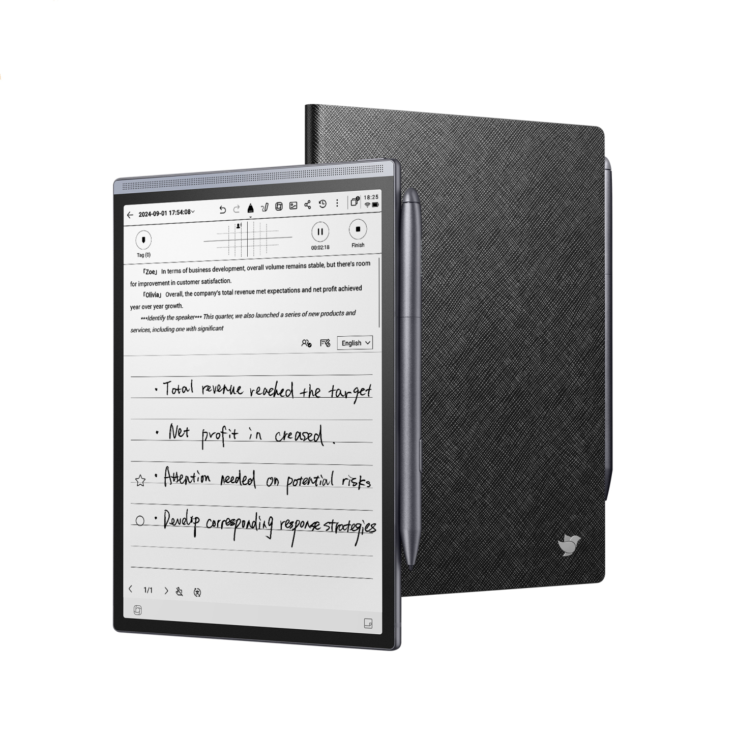 iFLYTEK AINOTE Air 2 - All in One Smart E Ink Digital Paper Tablet