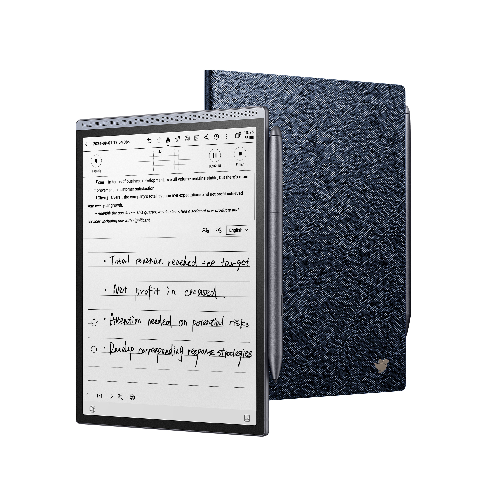 iFLYTEK AINOTE Air 2 - All in One Smart E Ink Digital Paper Tablet