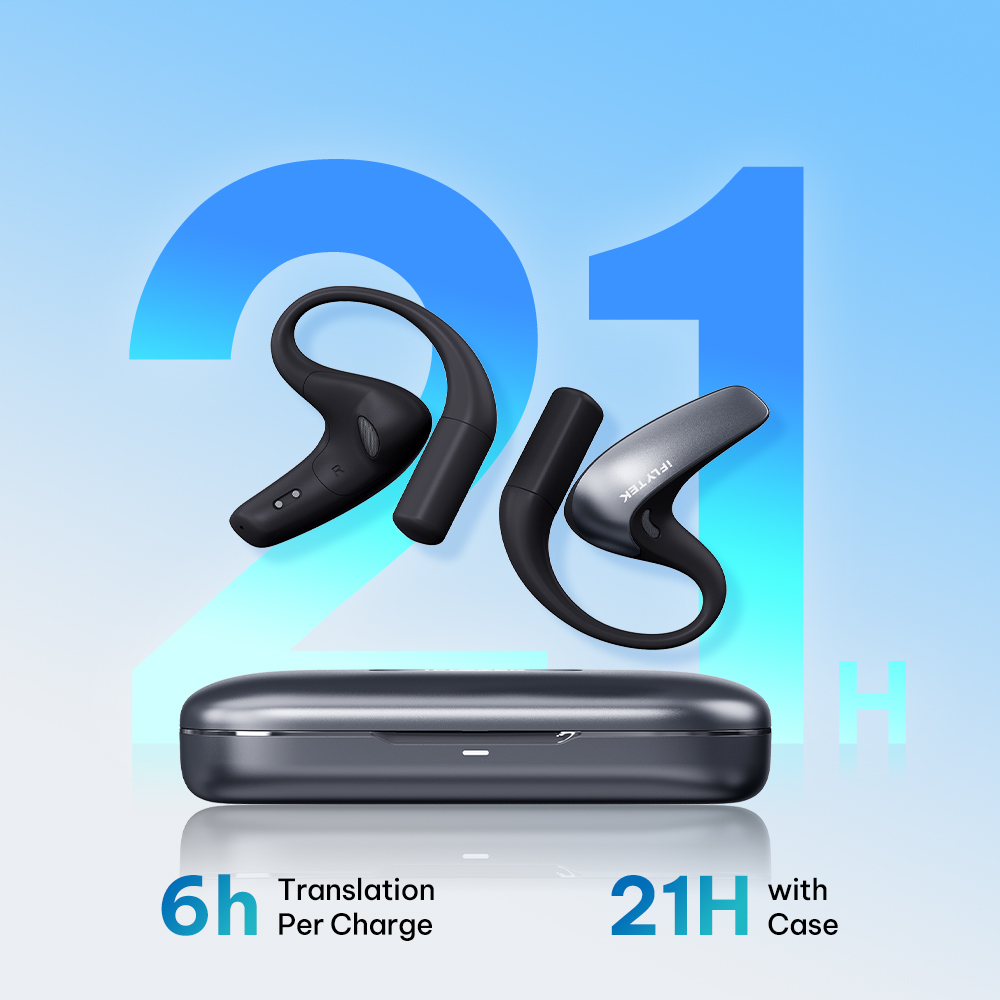 iFLYTEK 翻訳機 本体 ai translation earbuds iFLYTEK AI Translation Earbuds | Simultaneous for 60+ Languages