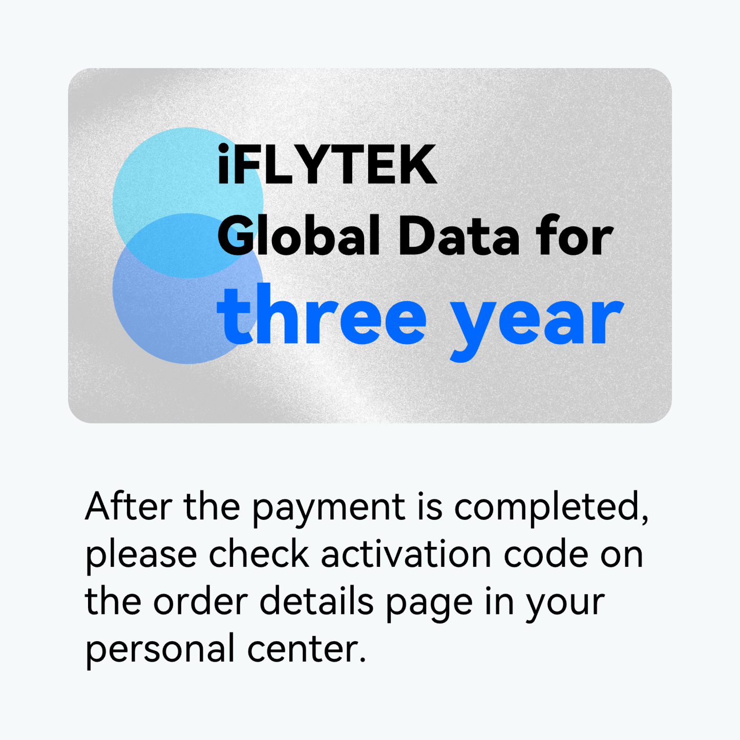 iFLYTEK Global Data, Support for 140+ countries and regions.