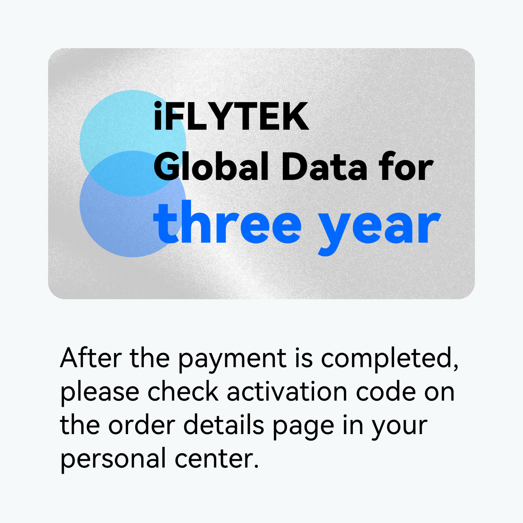 iFLYTEK Global Data, Support for 140+ countries and regions.